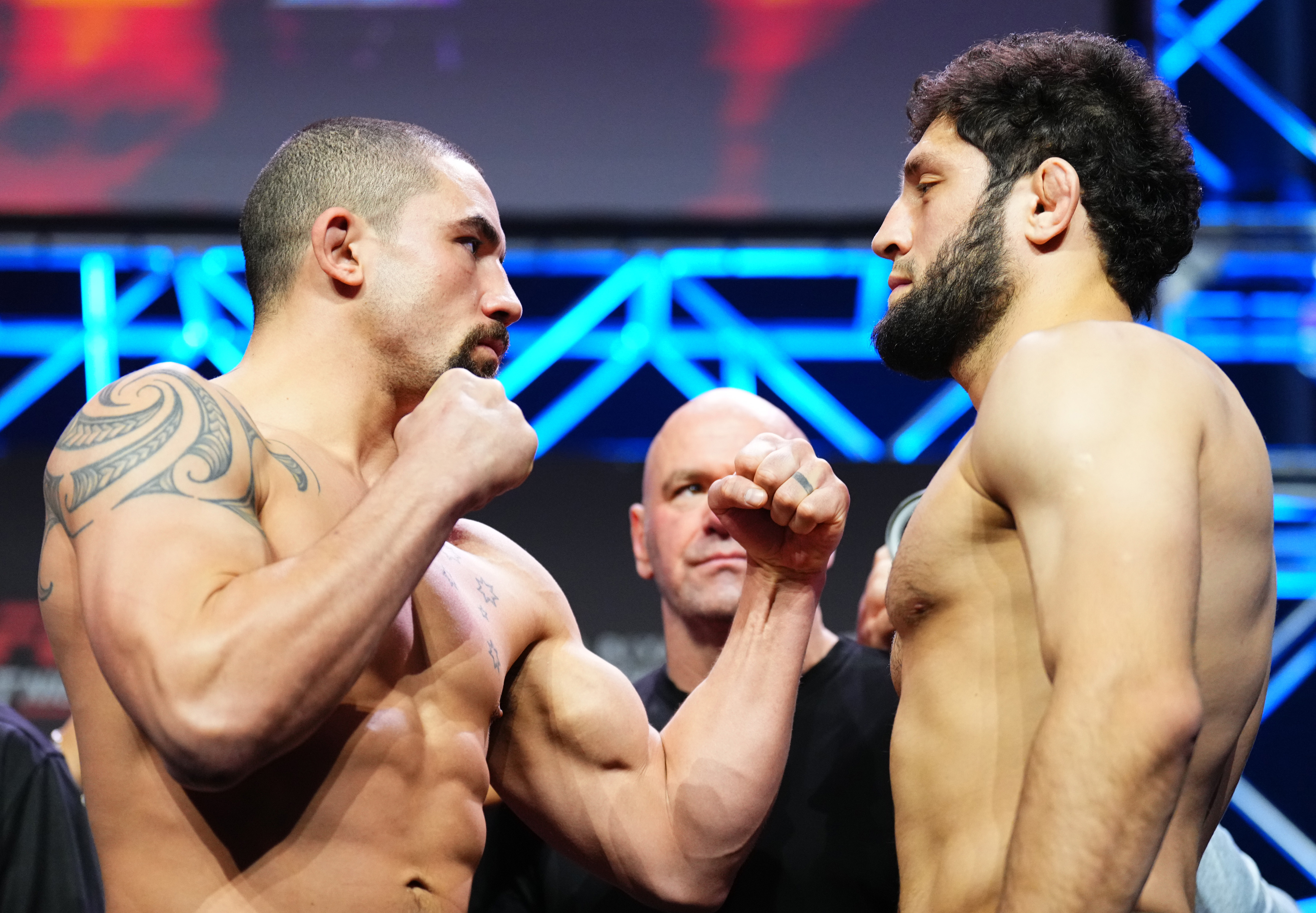 UFC Fight Night: Whittaker v Aliskerov Ceremonial Weigh-in